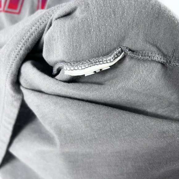 UNDER ARMOUR Shirt Womens Large Gray USA Loose HeatGear Short Sleeve T-Shirt - Picture 5 of 6